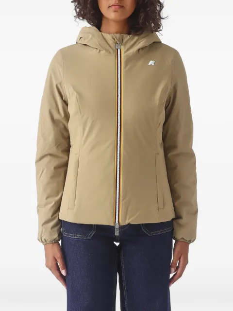 K-Way Lily hooded reversible jacket