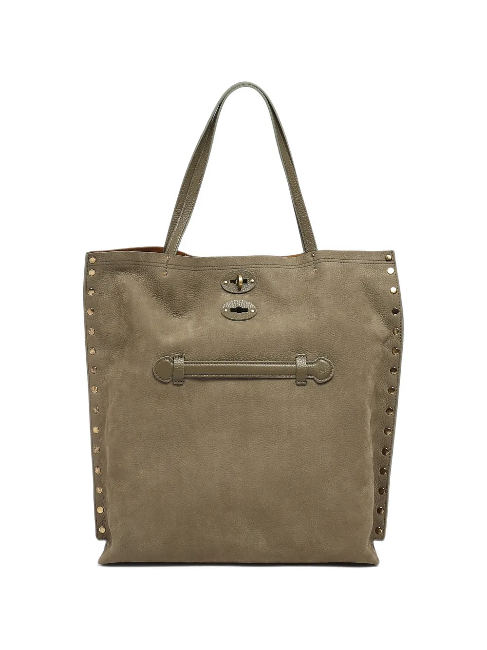 Zanellato stud-embellished Postina shoulder bag