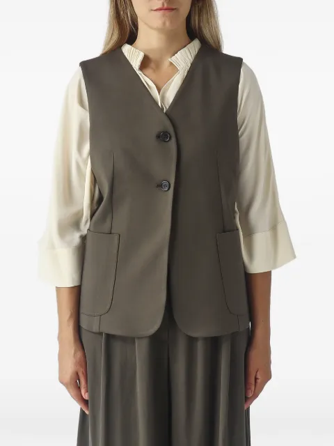 MeimeiJ button-fastening waistcoat 