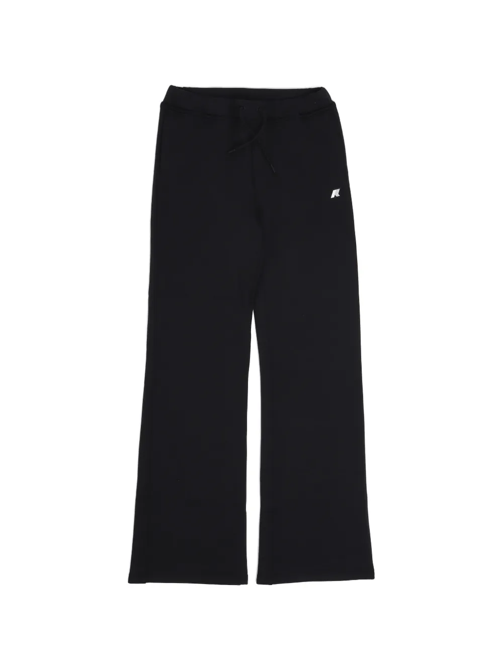K Way Kids logo-patch track pants - Nero