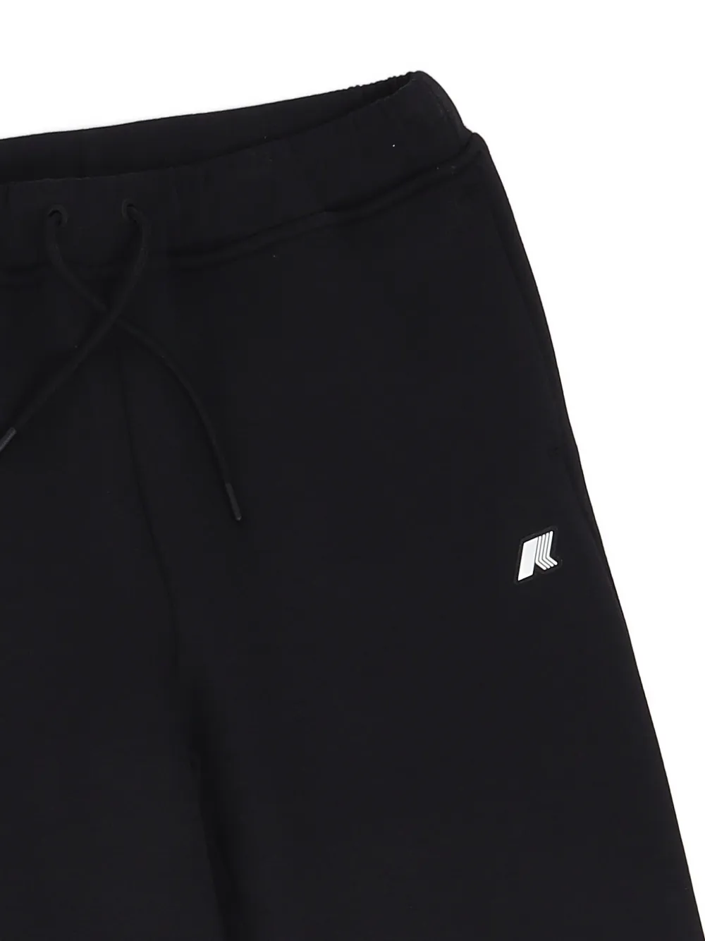 K Way Kids logo-patch track pants Zwart