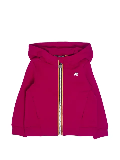 K Way Kids sudadera con capucha y parche del logo