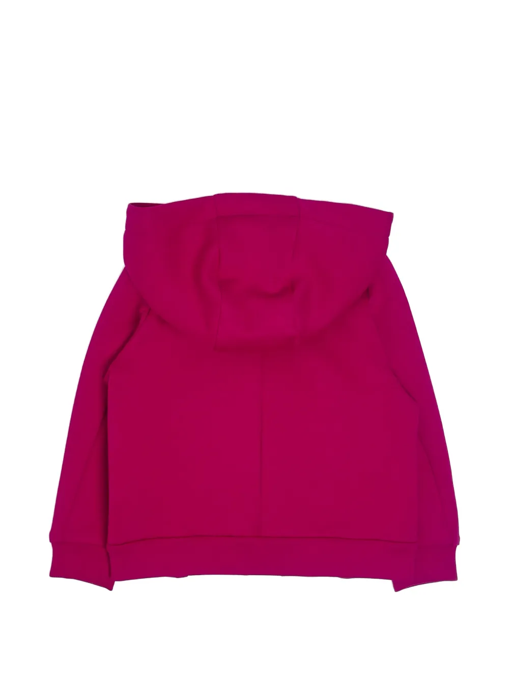 K Way Kids logo-patch zip-up hoodie Roze