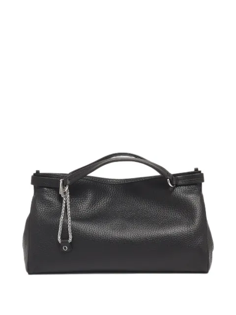 Orciani midi Virgo leather tote bag