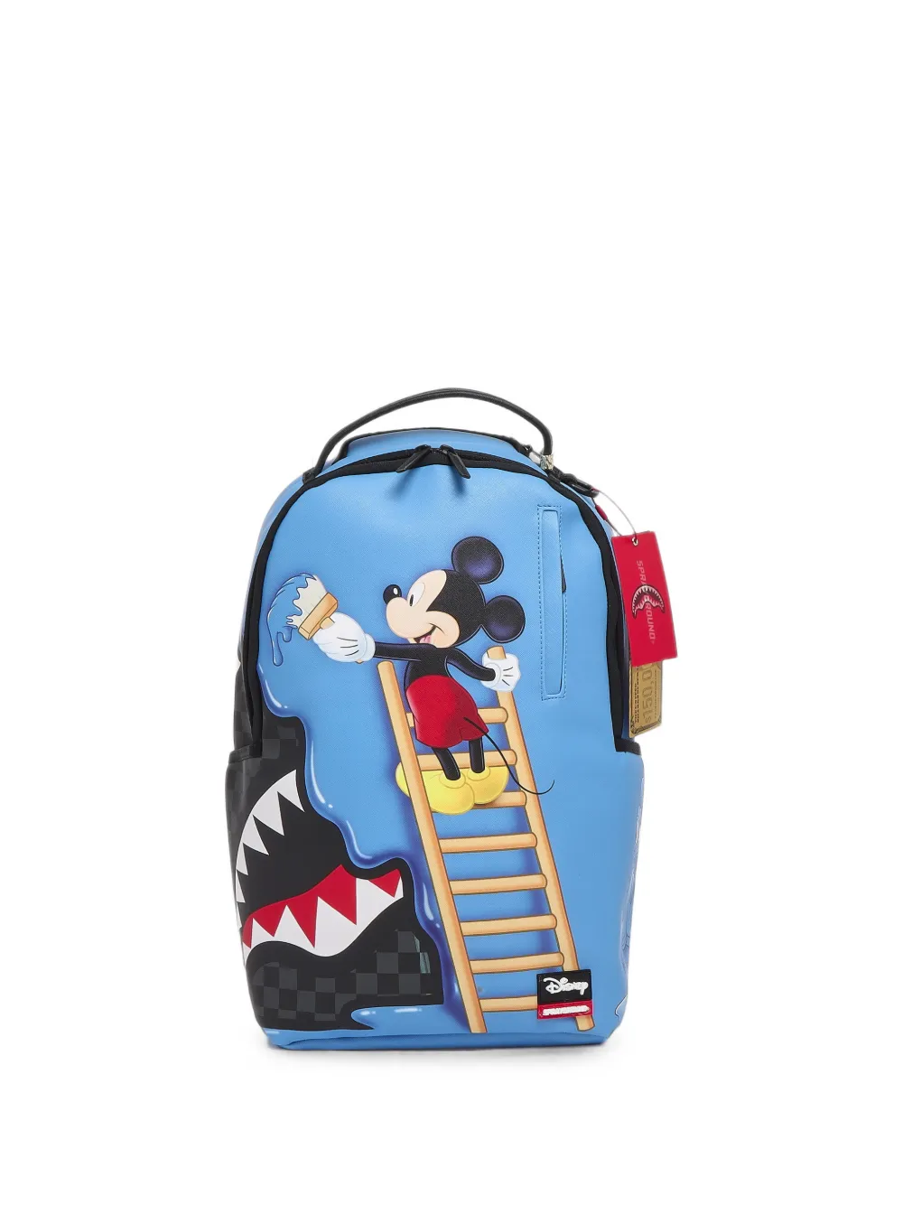 sprayground kid x Disney Mickey Mouse Shark Mouth backpack - Blu