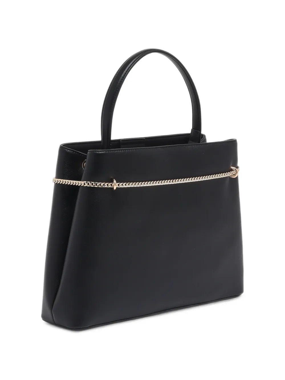 TWINSET chain-detail tote bag Zwart
