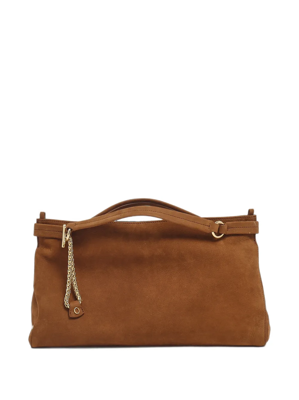 Orciani medium Virgo Nabucco suede chain-link tote bag · OS