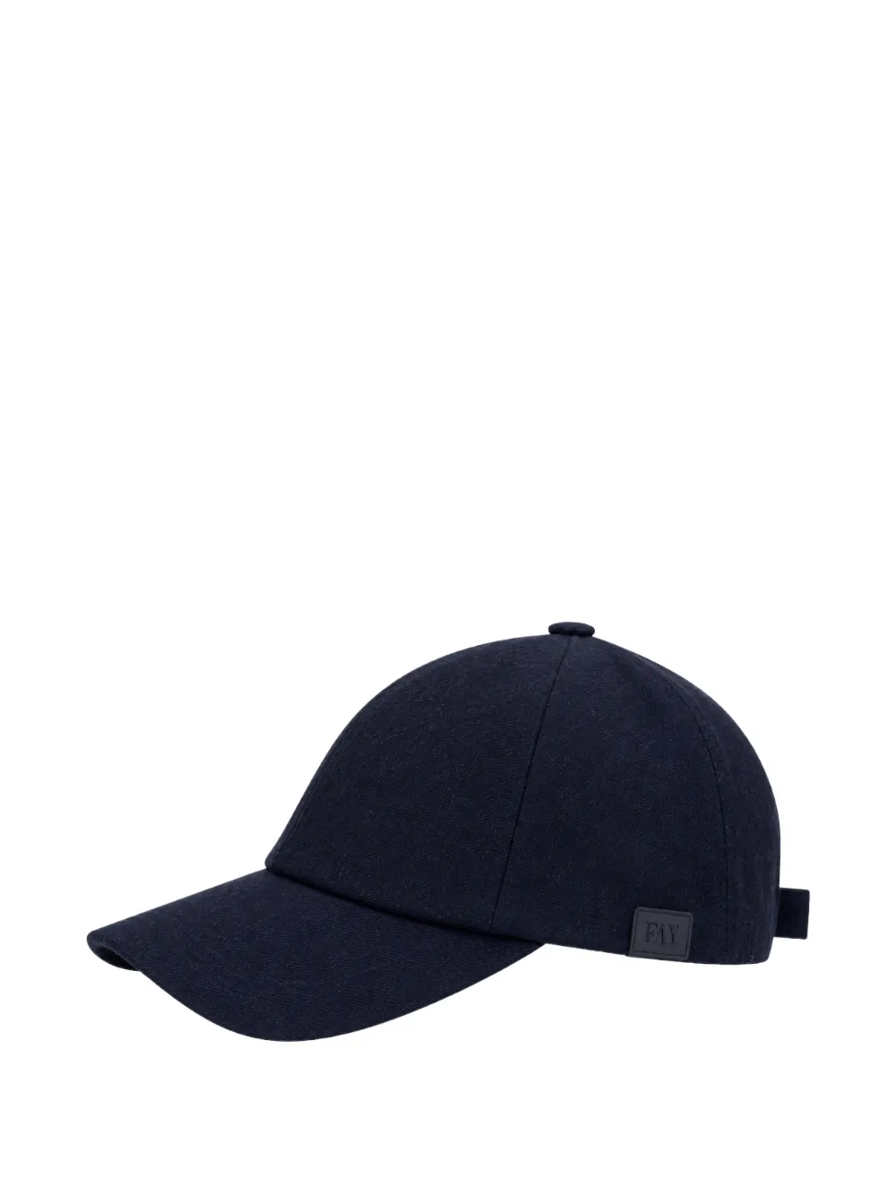 Fay Honkbalpet met logopatch Blauw