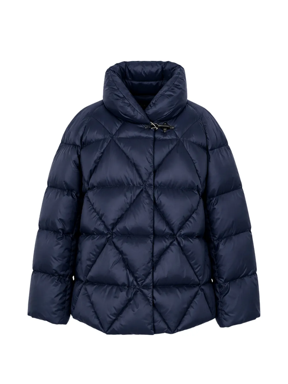 Fay diamond-quilted jacket - Blau