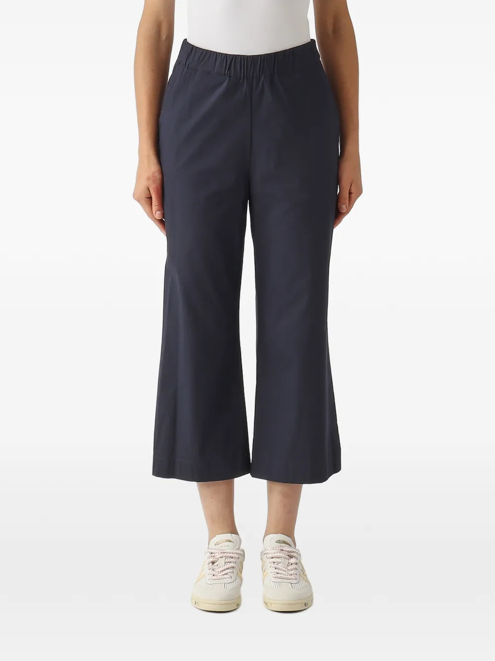 Gran Sasso elasticated-waist cropped trousers