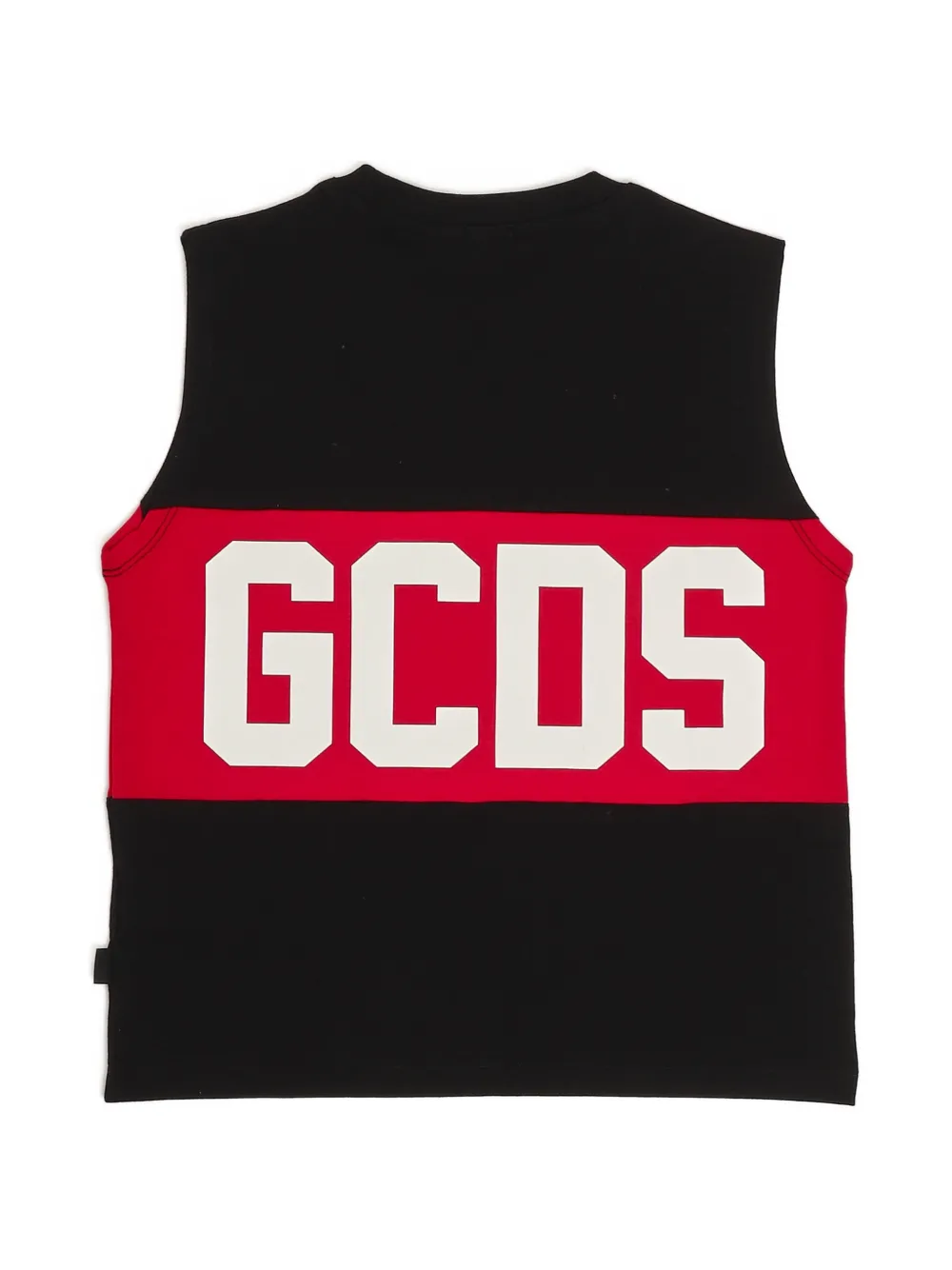 Gcds Kids Tanktop met logoprint Zwart