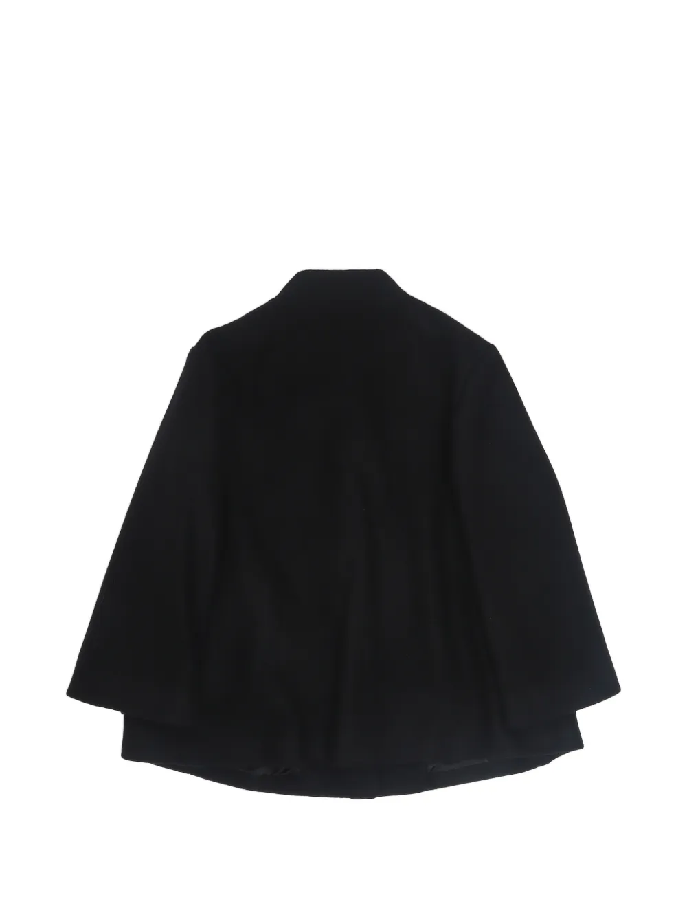 Fay Kids lobster-claw-fastening flared coat Zwart