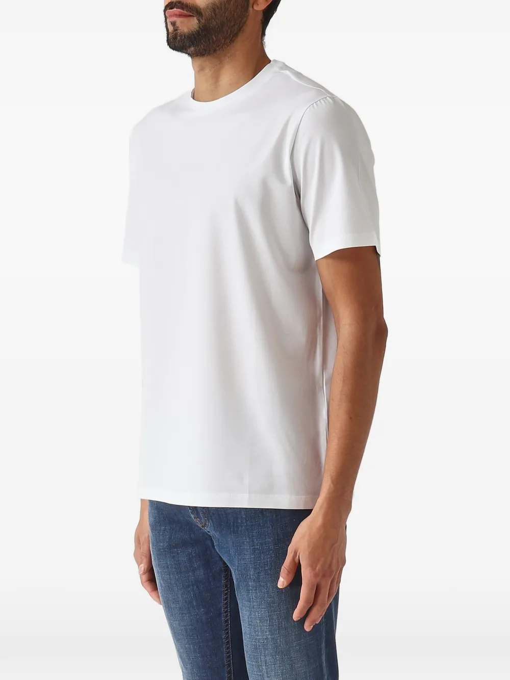 Herno T-shirt met ronde hals Wit