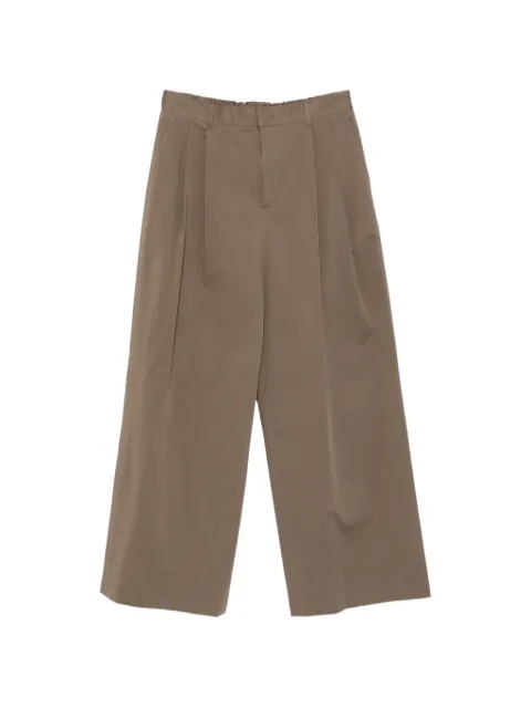 Amomento pleated wide-leg trousers