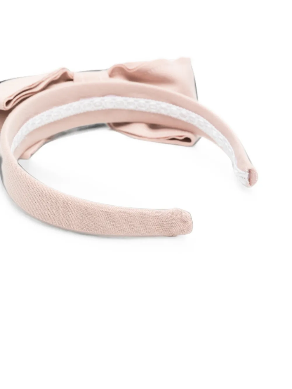 Colorichiari Haarband met strikdetail Roze