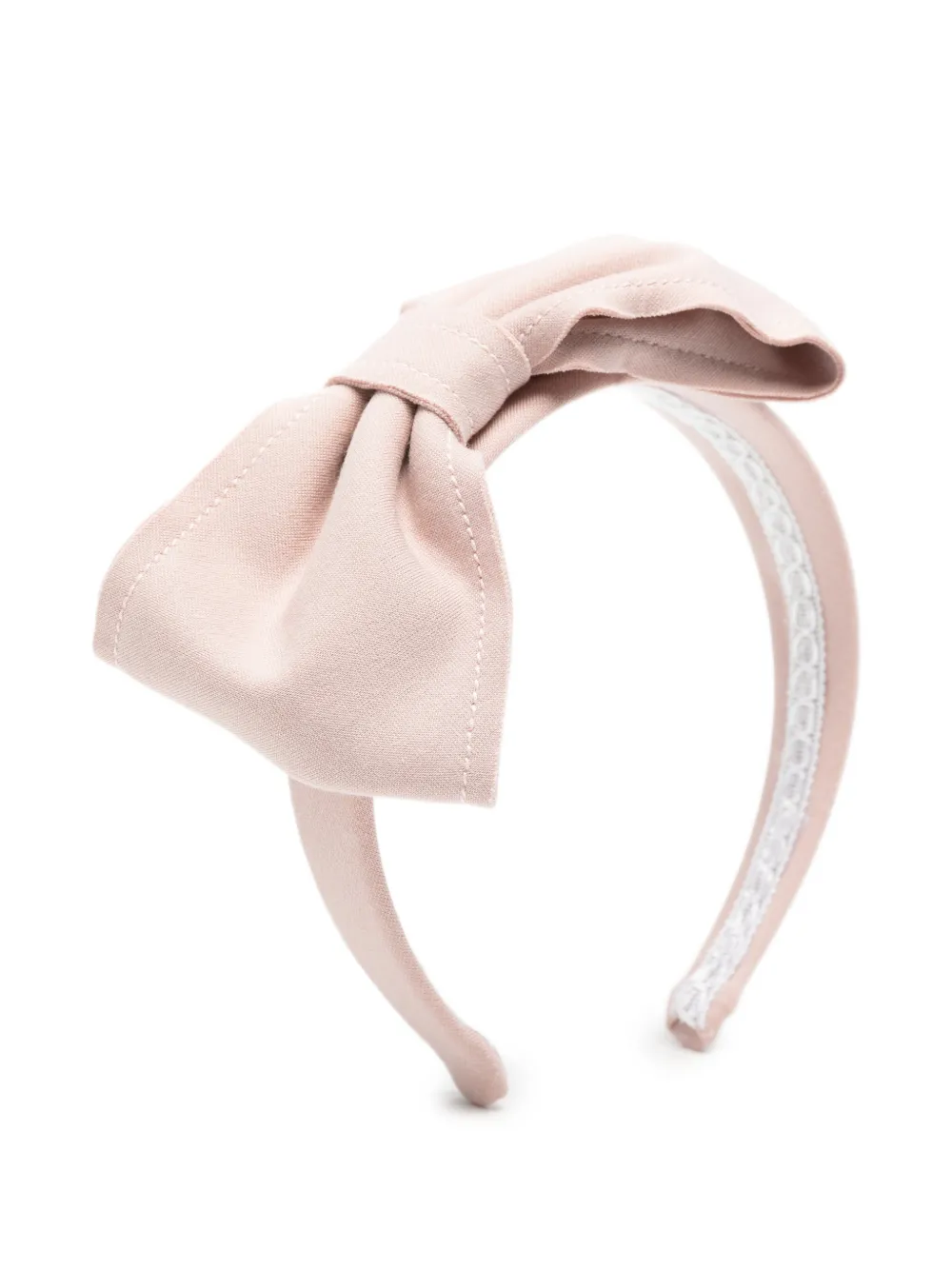 Colorichiari Haarband met strikdetail Roze