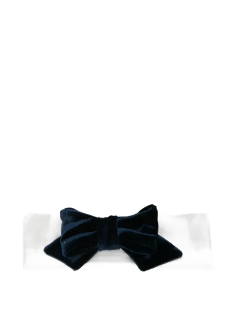 Colorichiari diadema de malla con lazo de terciopelo