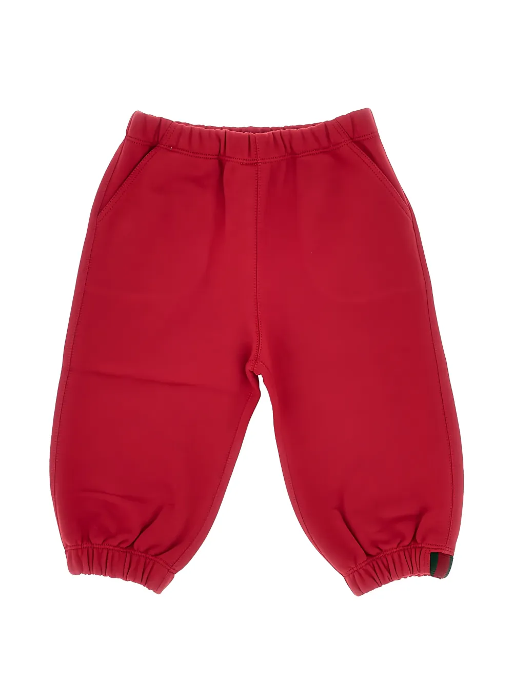 Gucci Kids Trainingsbroek met elastische tailleband Rood