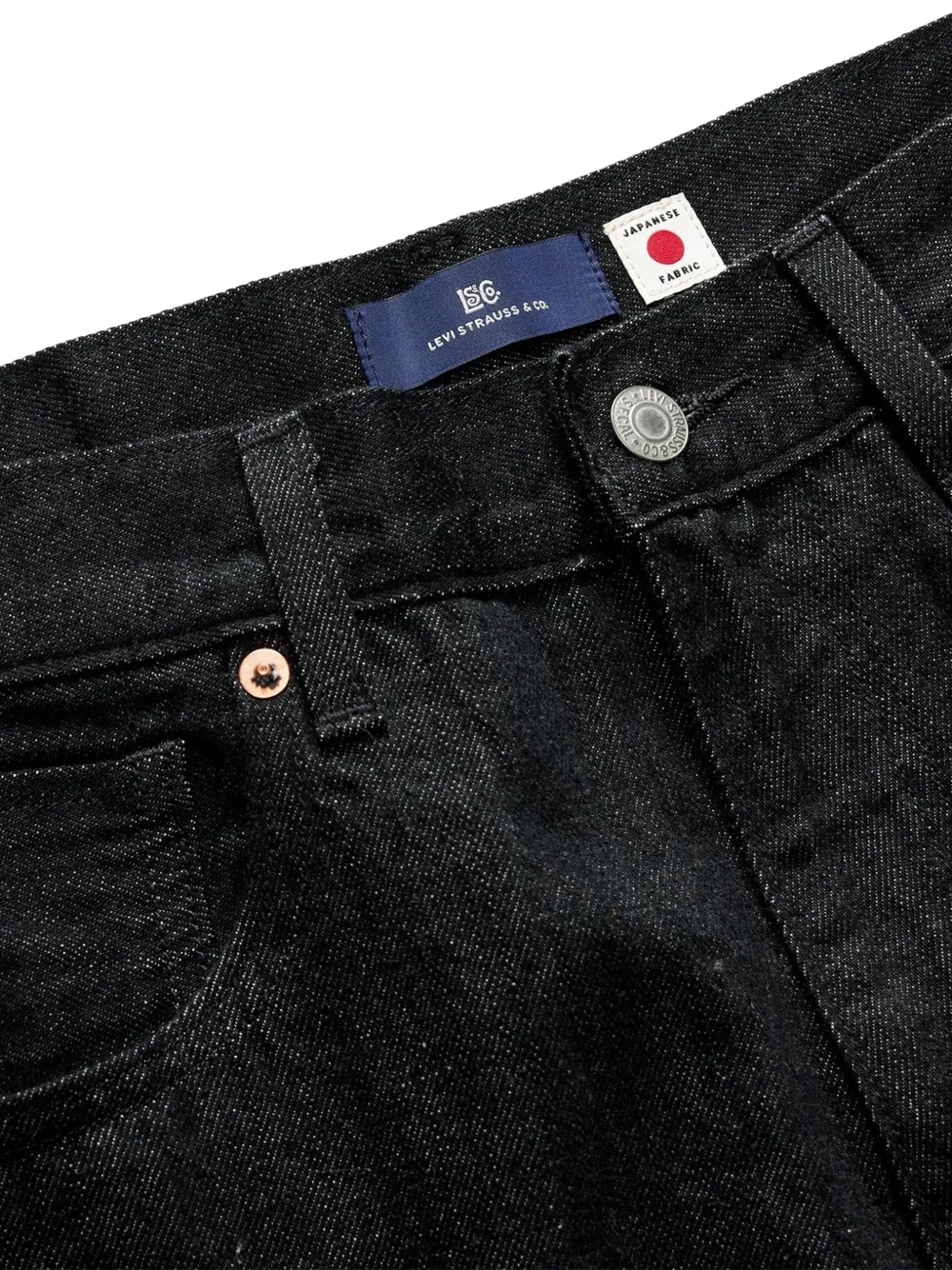 Levi's Marker ruimvallende jeans Zwart