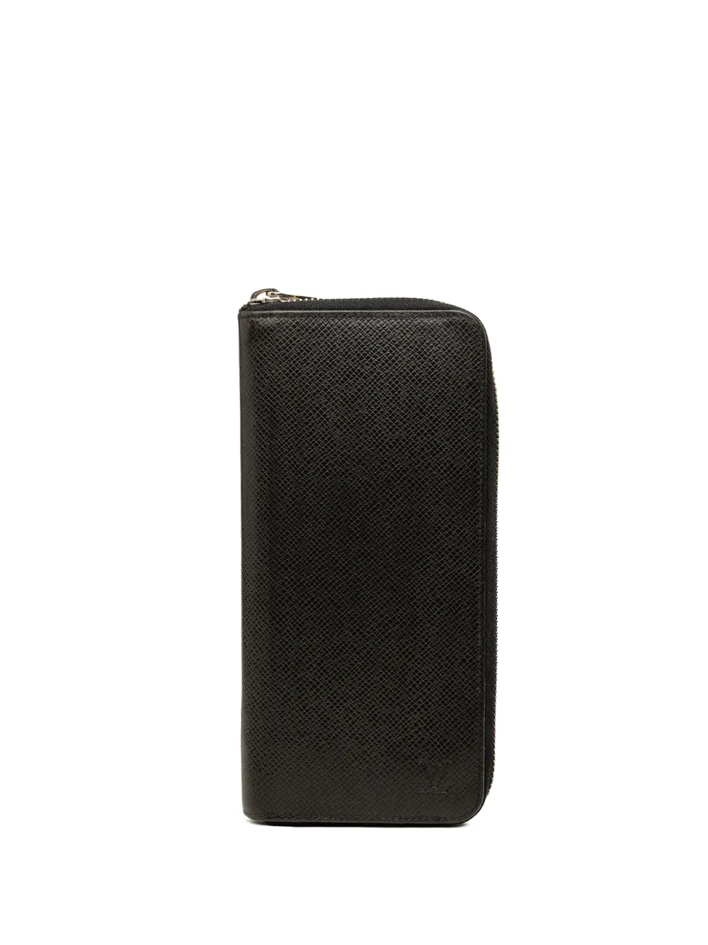 Louis Vuitton Pre-Owned 2012 Taiga Zippy Vertical Portemonnaie - Schwarz