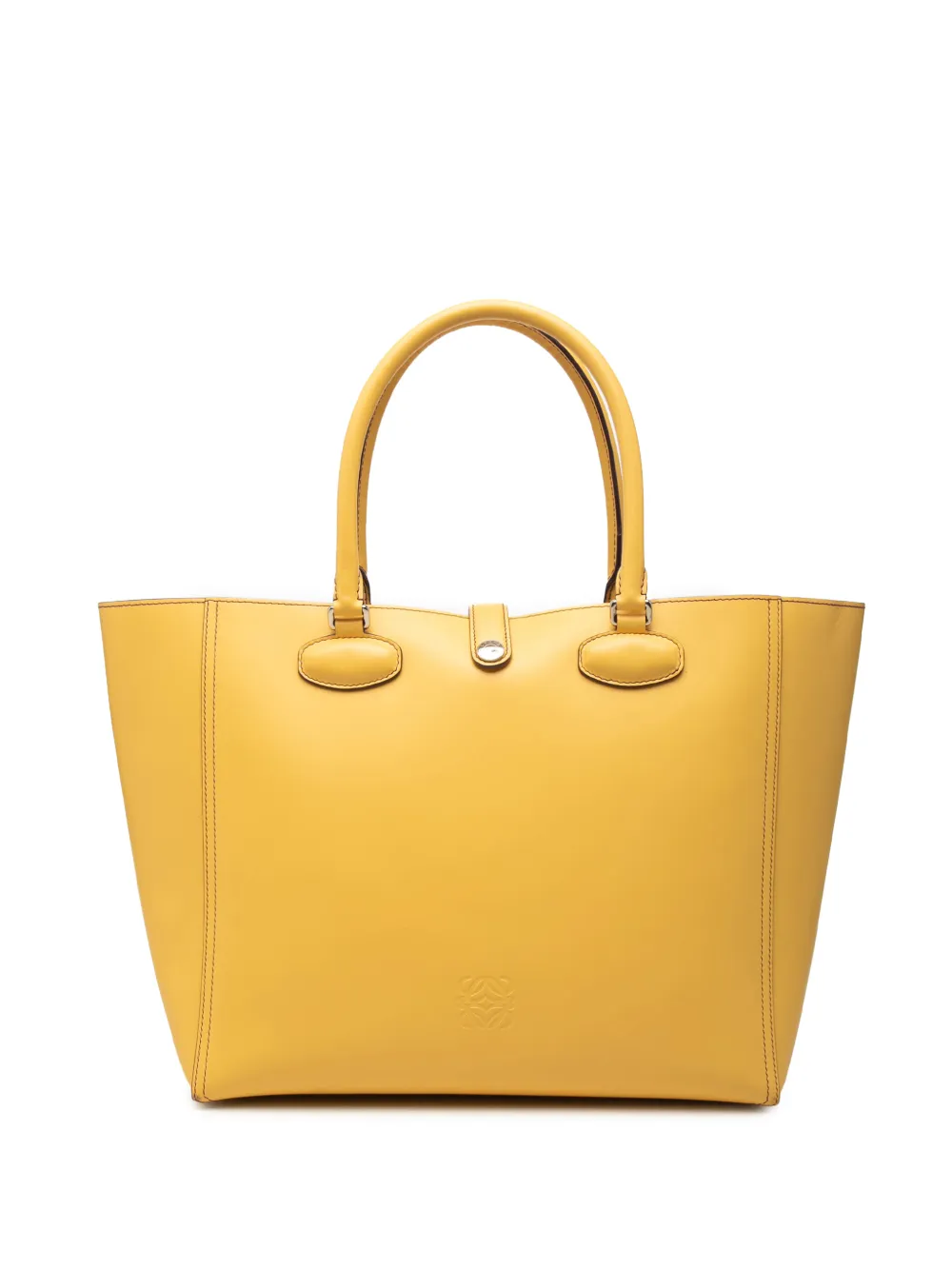 Loewe Pre-Owned 2013 Leather Leo tote bag - Giallo