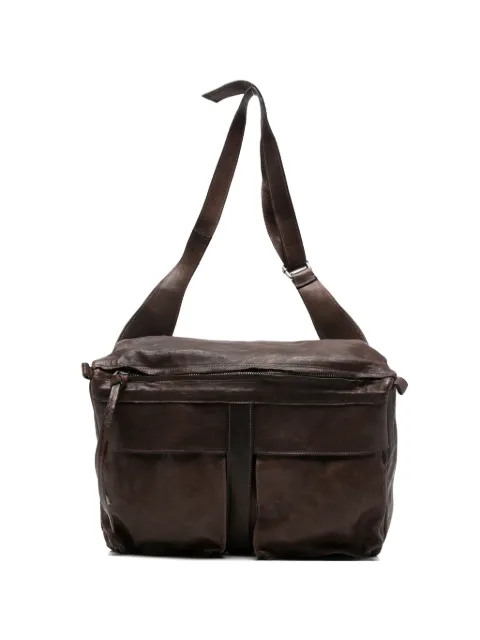 SOMMET Cube leather shoulder bag