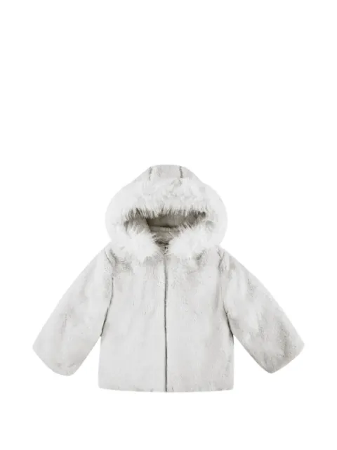 Donsje Marigolde faux-fur jacket