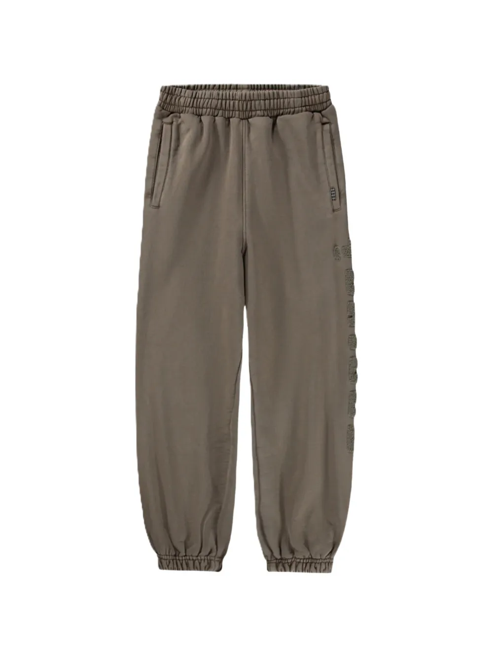 Molo Aimon logo-print drawstring track pants - Marrone