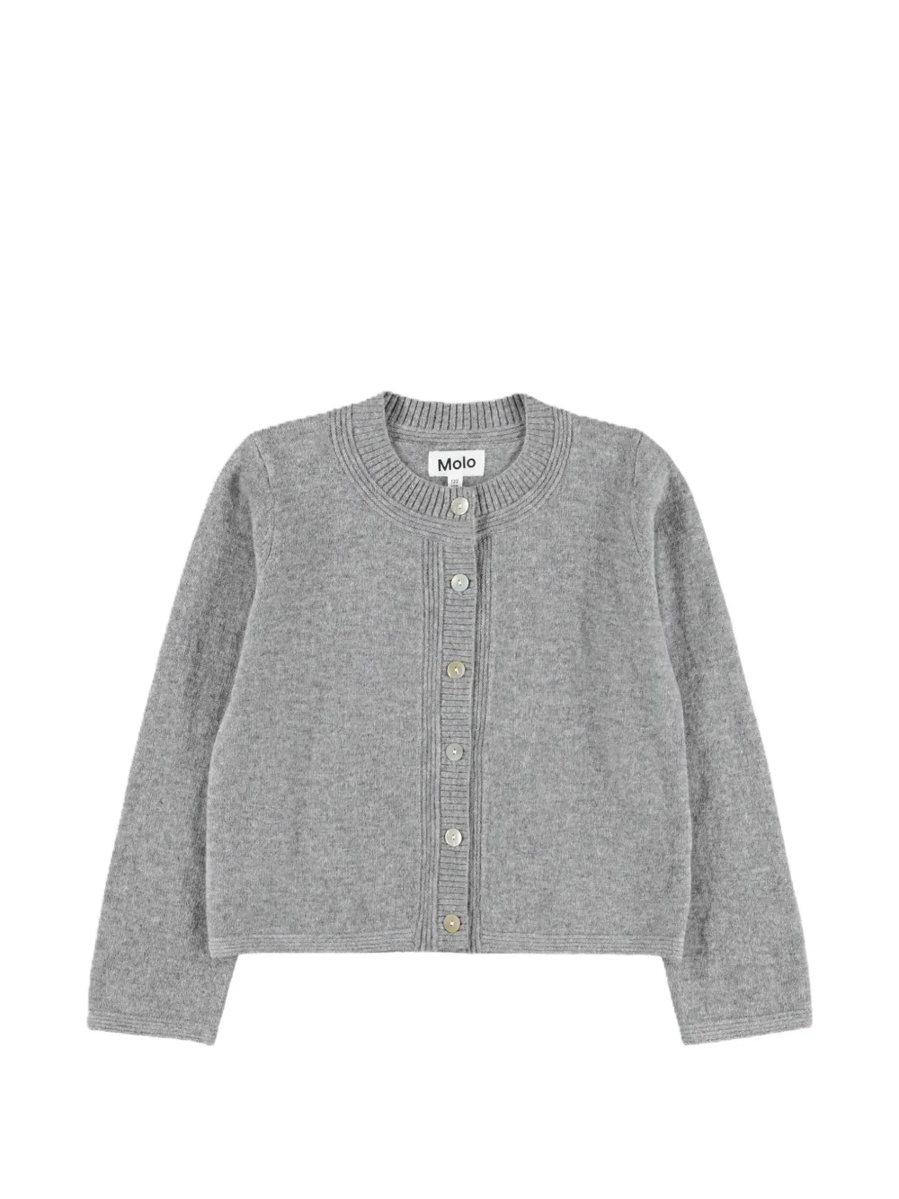 Molo wool cardigan - Grigio