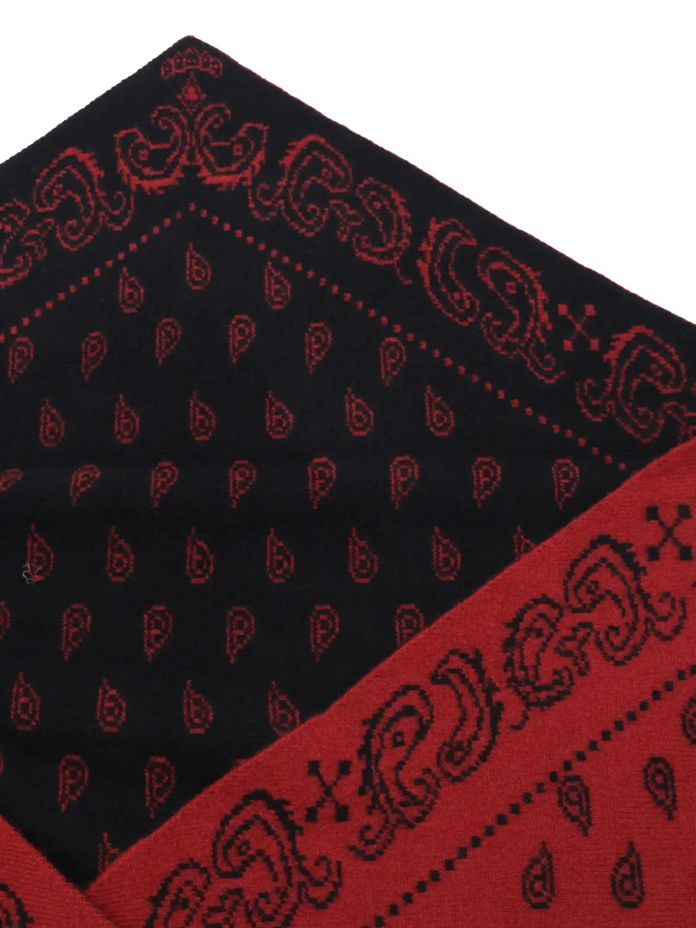 Guest In Residence The Wild Rag Scarf in Red, view 2