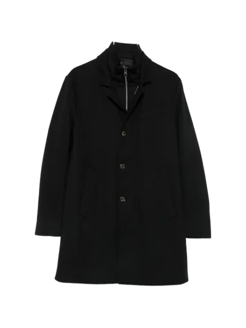 Montecore layered button-up coat
