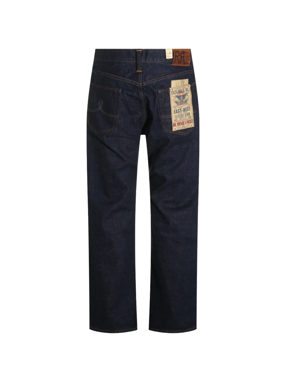 Polo Ralph Lauren Double RL straight jeans Blauw