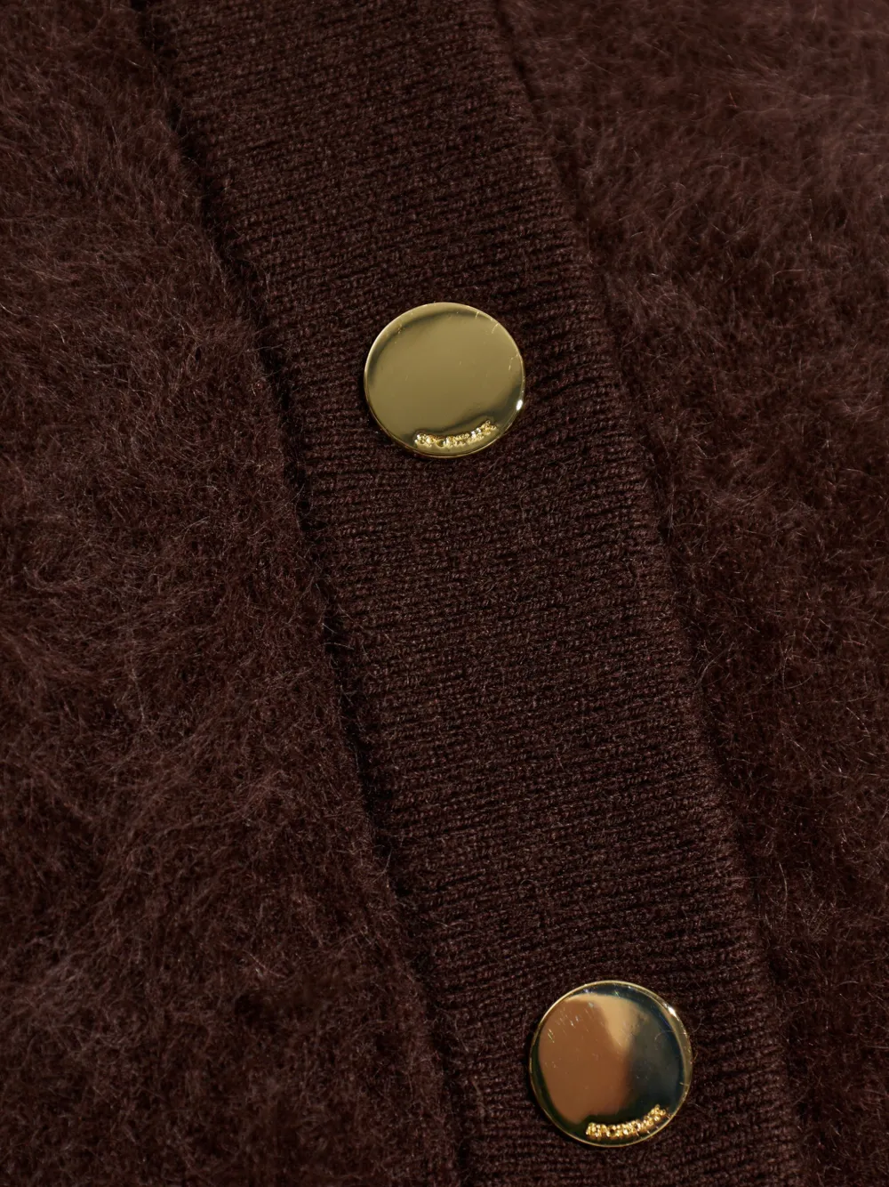 Sportmax Galli kasjmier vest Bruin