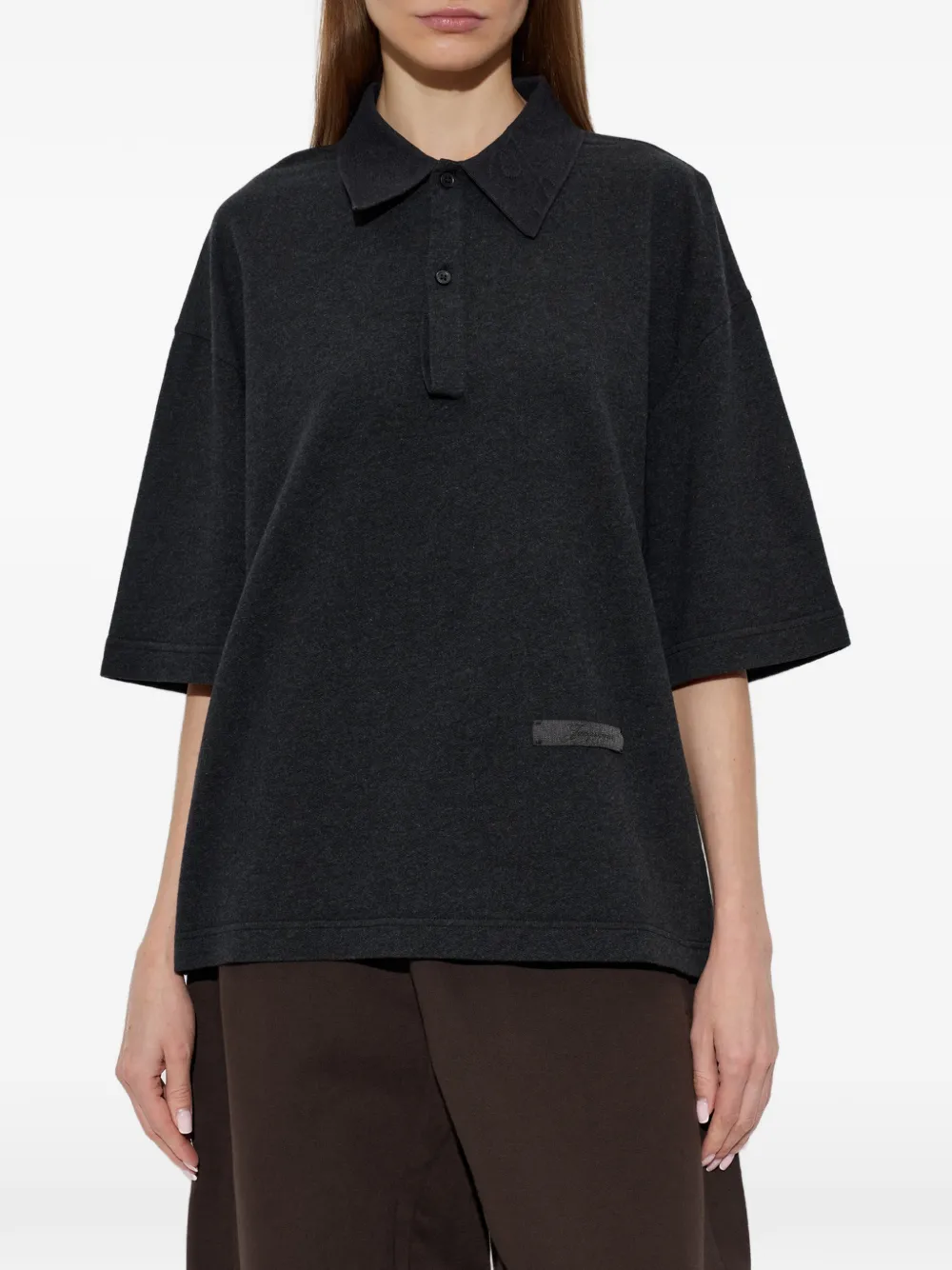Jacquemus Ruban poloshirt Grijs