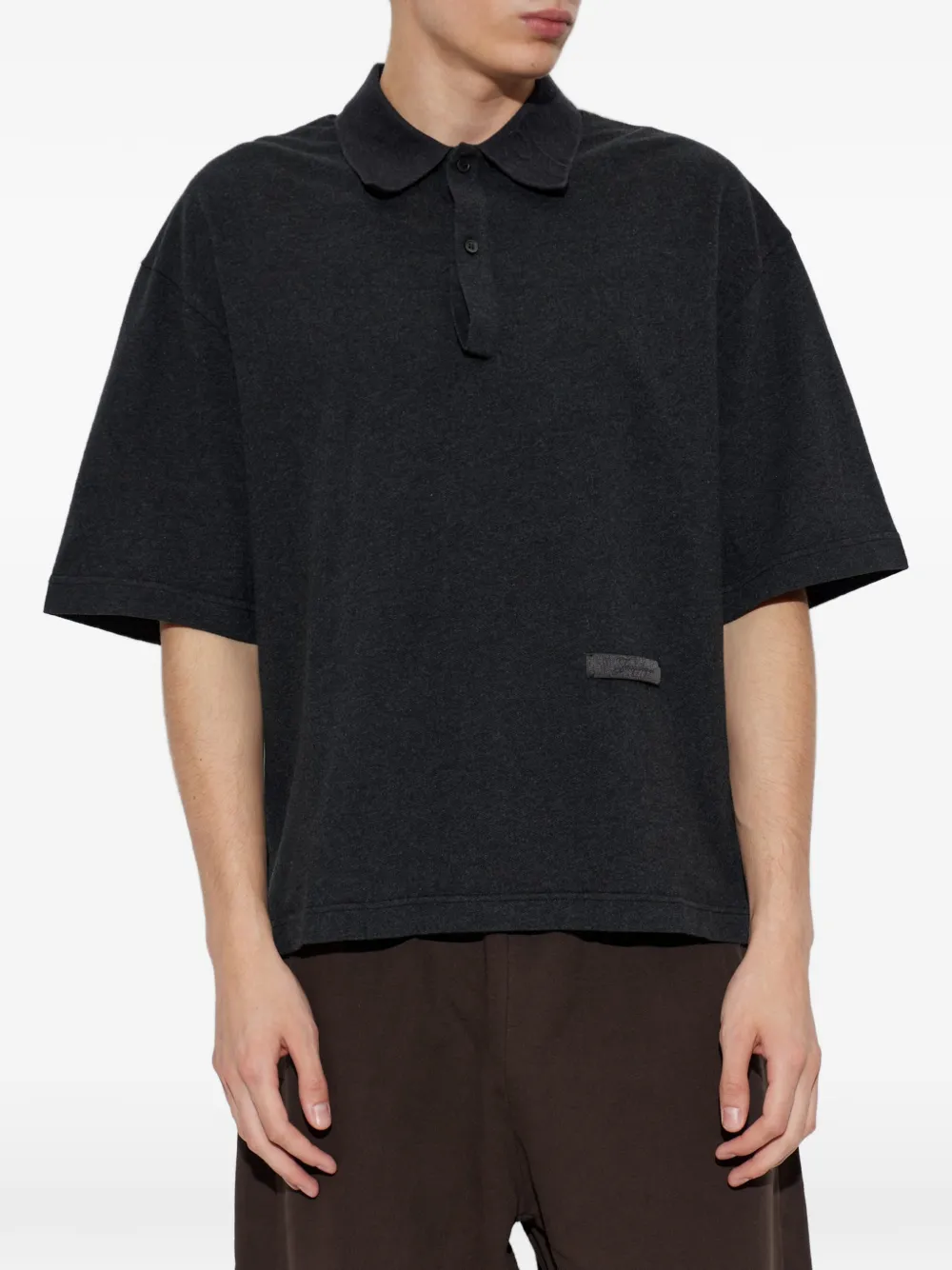 Jacquemus Ruban poloshirt Grijs