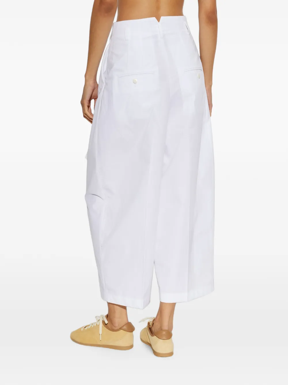 Jacquemus Miami straight-leg trousers Wit