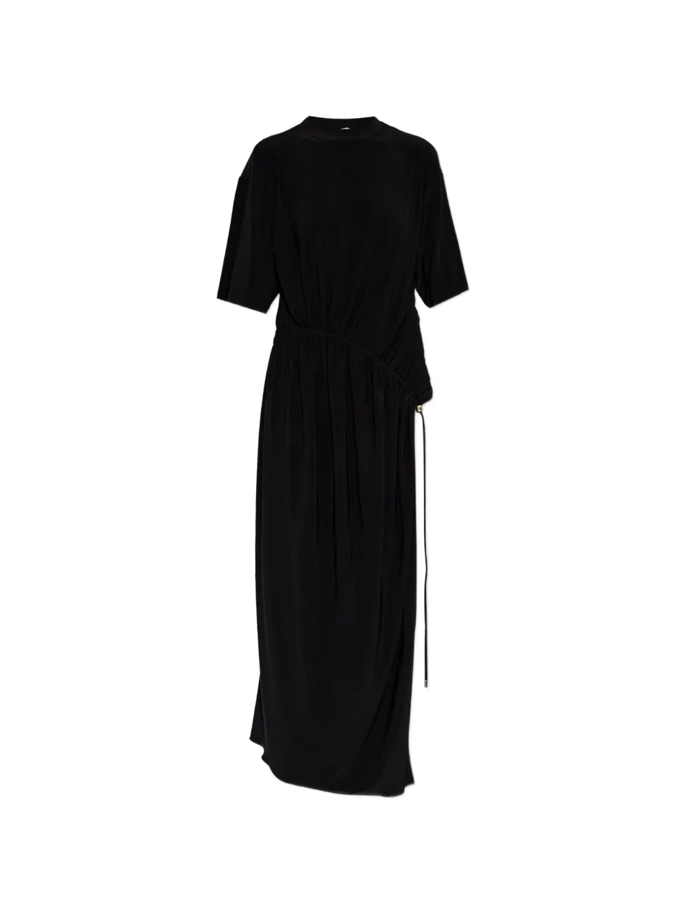 Sportmax haut asymétrique Geranio à fronces - Noir Sportmax haut asymétrique Geranio à fronces - Noir