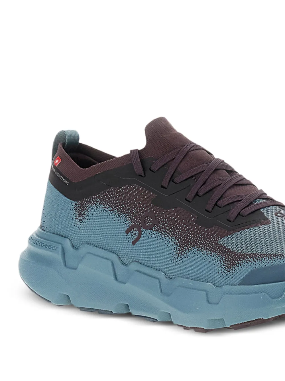 On Cloudsoma mesh sneakers Blauw