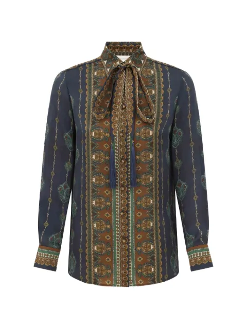 ZIMMERMANN Hemd mit Paisley-Print