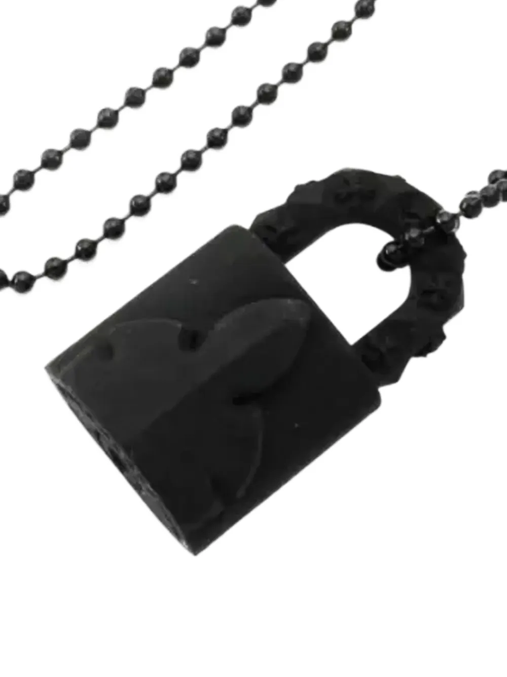 Chrome Hearts Padlock Flerknee necklace - Nero