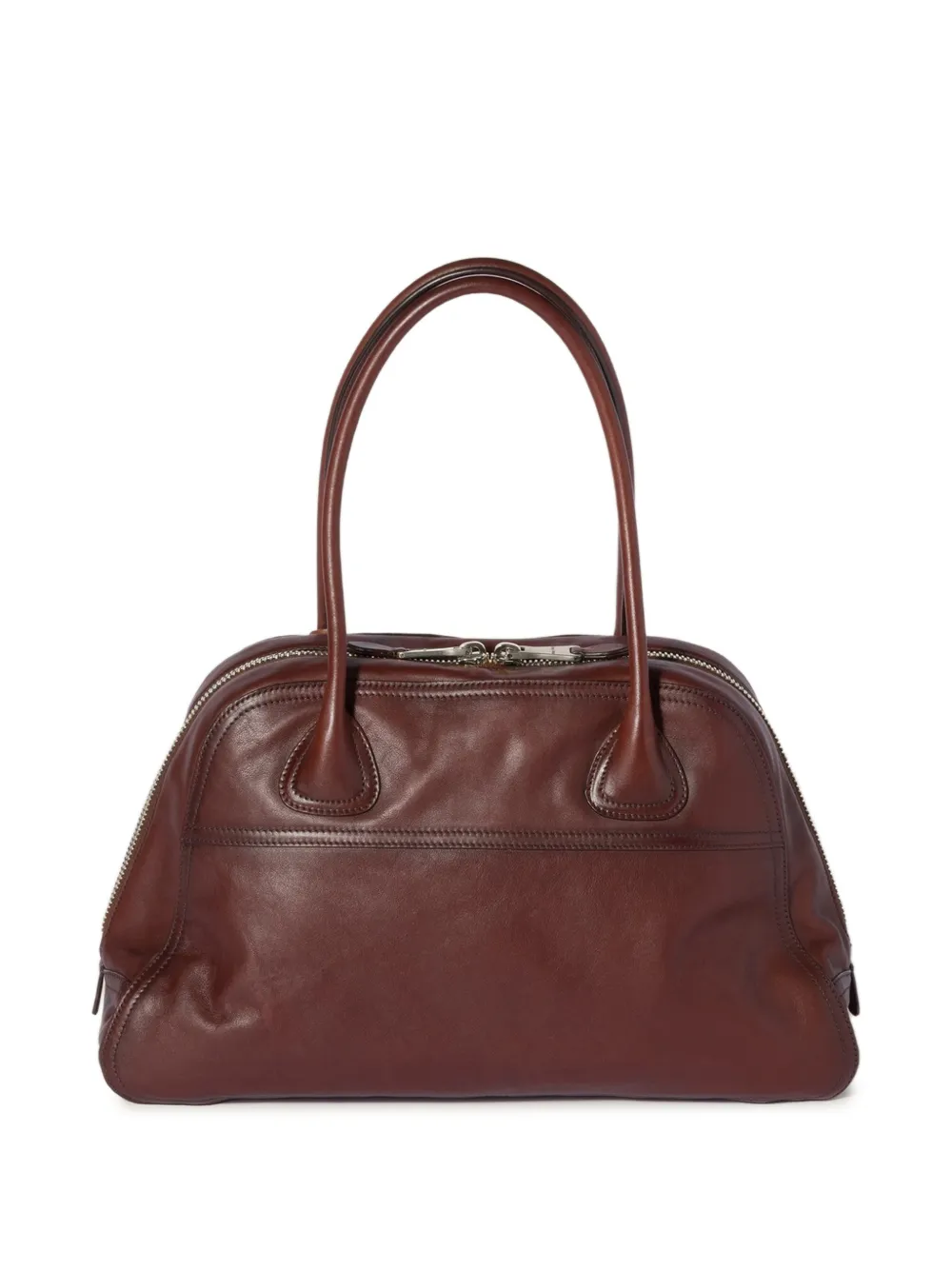 Miu Medium Vivant leren shopper Bruin