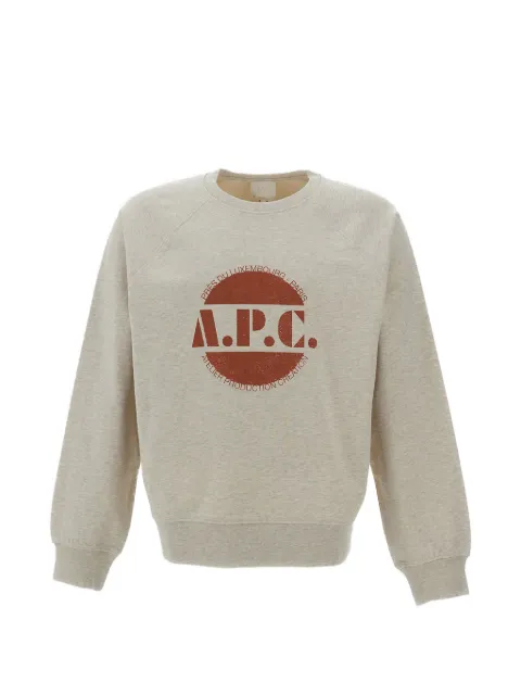 A.P.C. logo-print sweatshirt