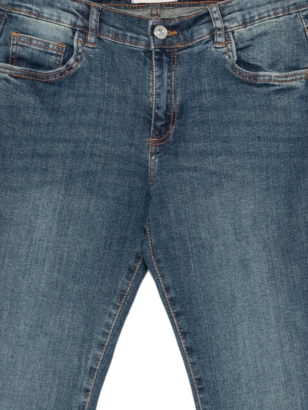 Roy Rogers Kids Flared jeans met vervaagd effect Blauw