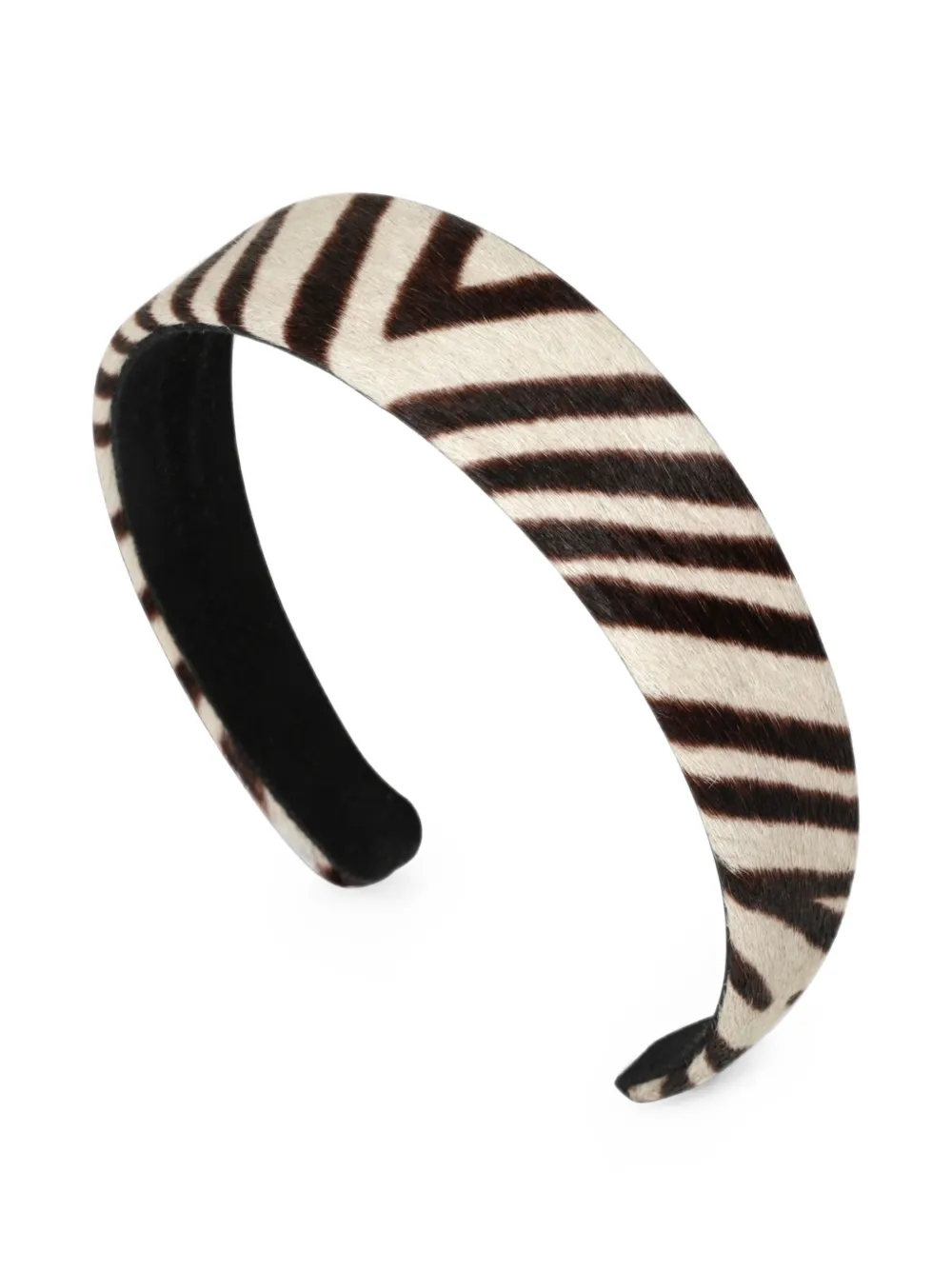 Jennifer Behr Cruz zebra-print headband