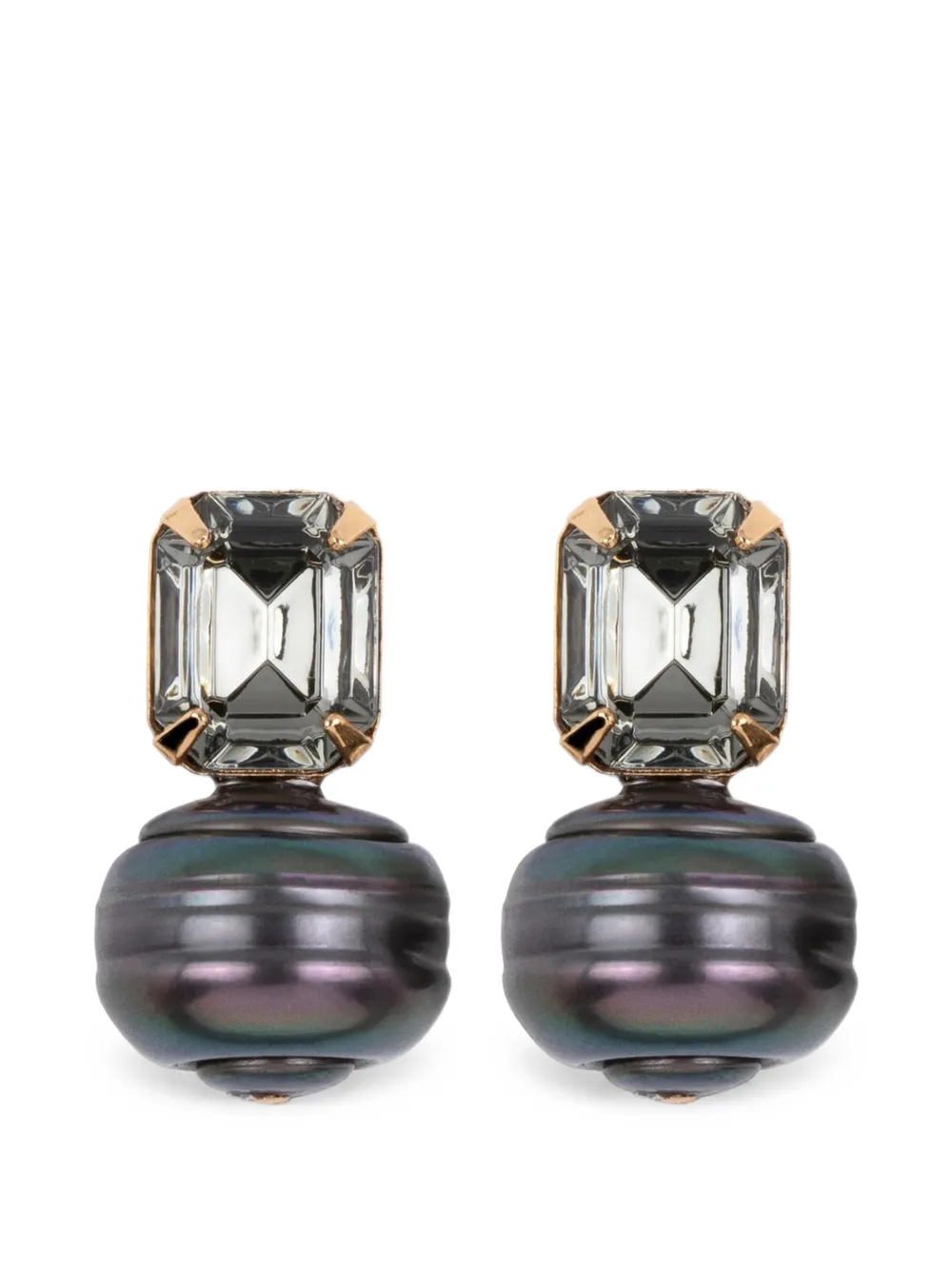 Jennifer Behr Suellen crystal-embellished earrings
