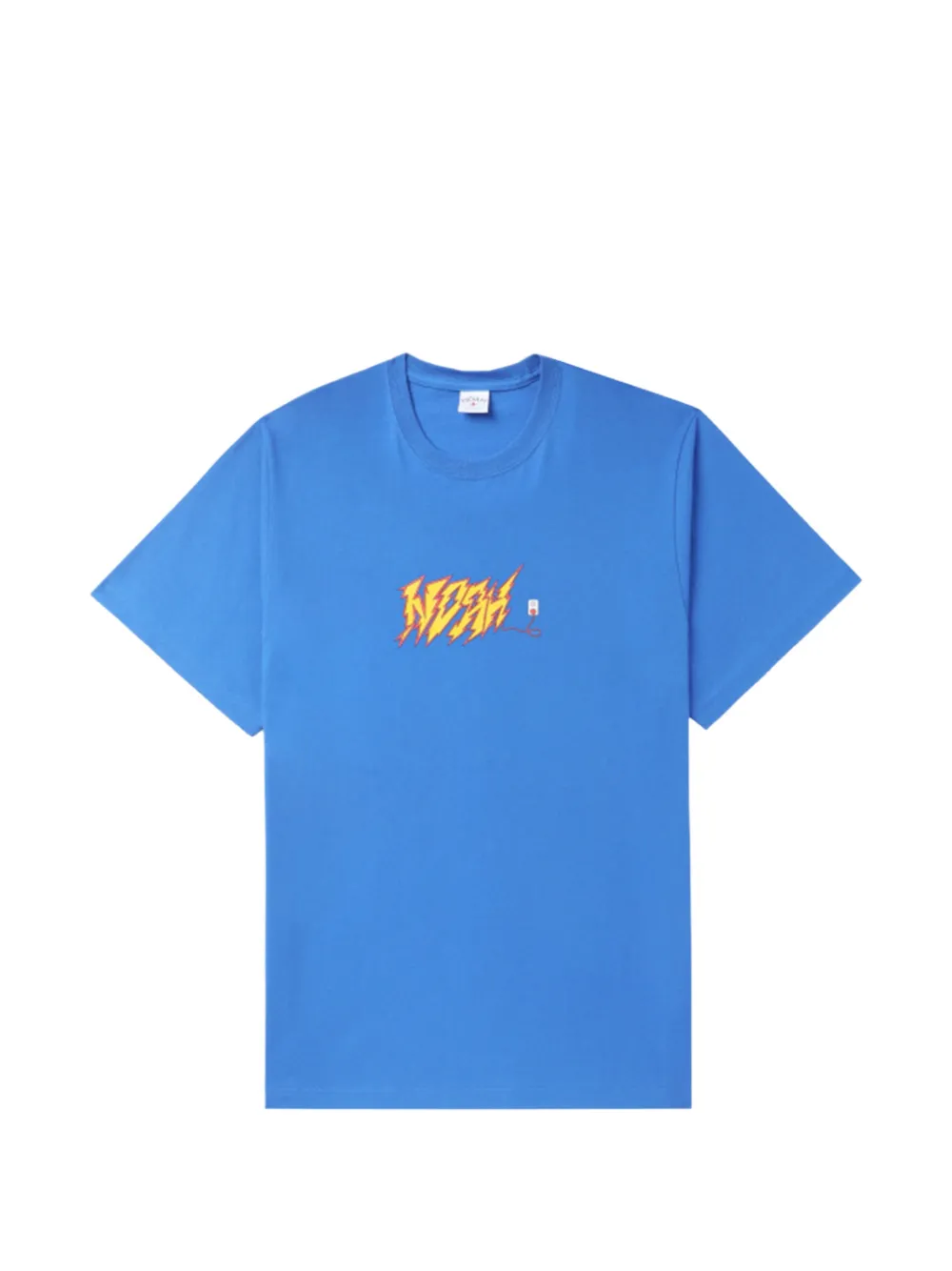Noah Ny Logo-print Cotton T-shirt In 蓝色