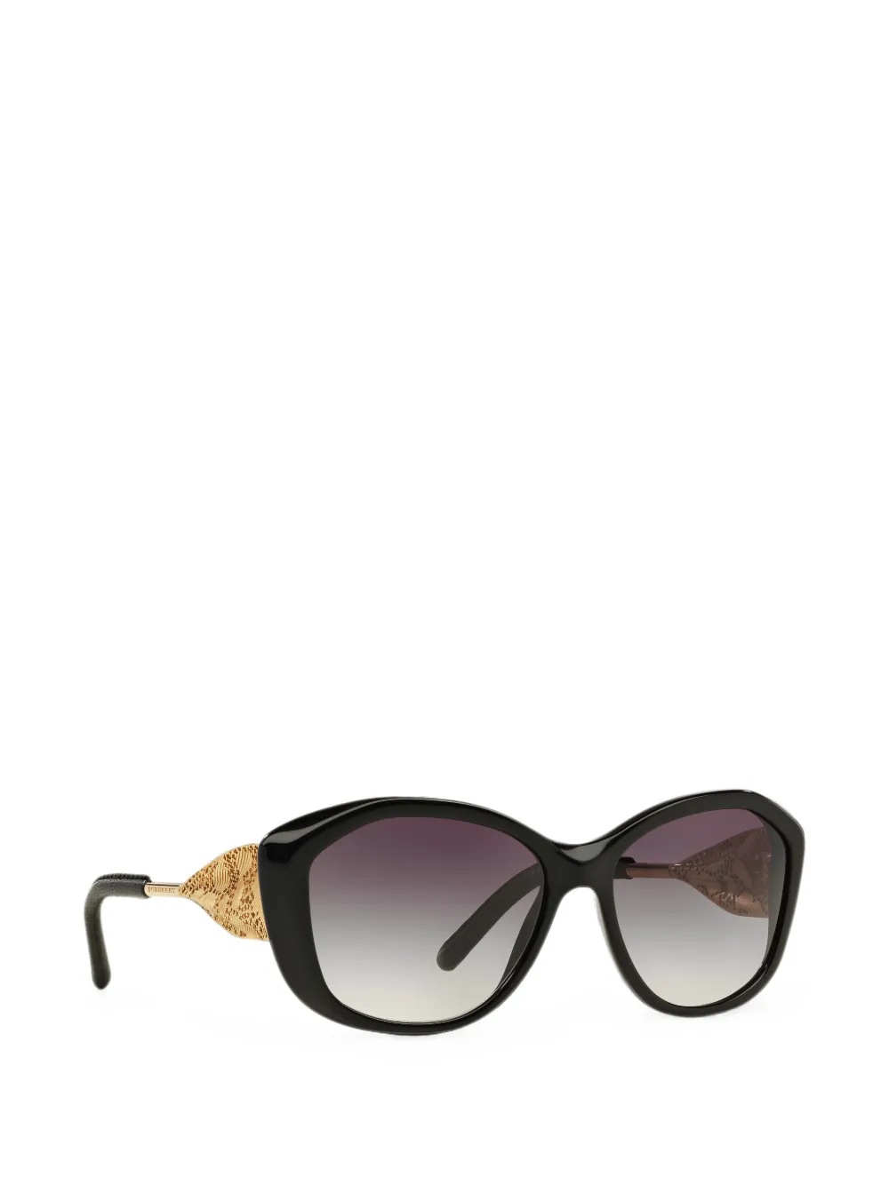 Burberry Eyewear Zonnebril met geometrisch montuur Zwart