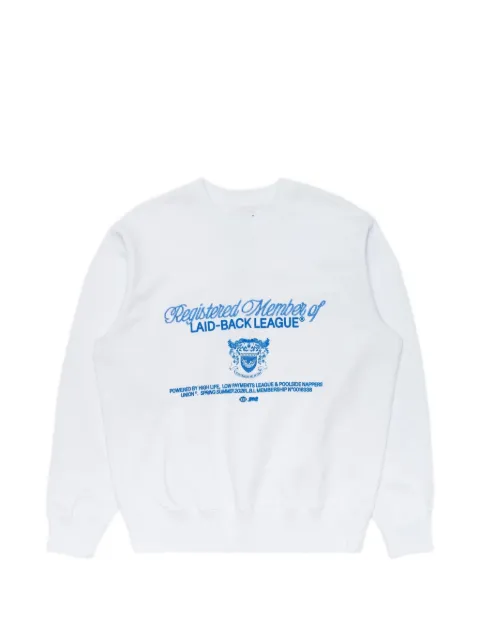 Edwin graphic-print sweatshirt