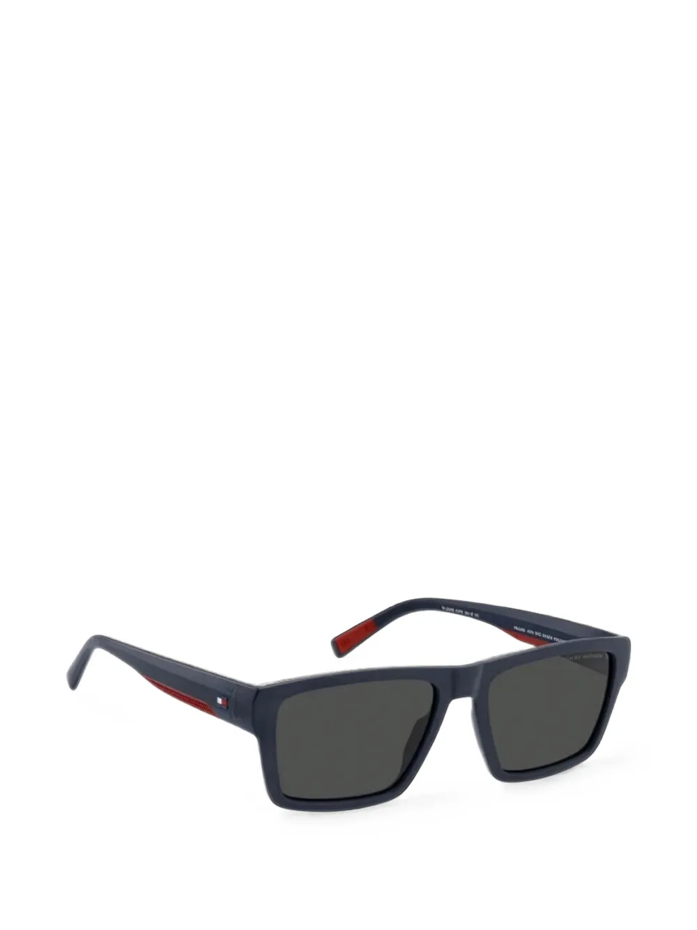 Tommy Hilfiger Zonnebril met vierkant montuur Blauw