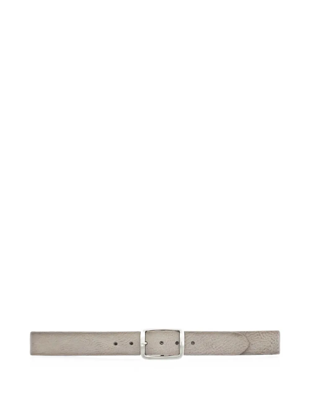 BGM LABEL distressed-effect leather belt - Grigio